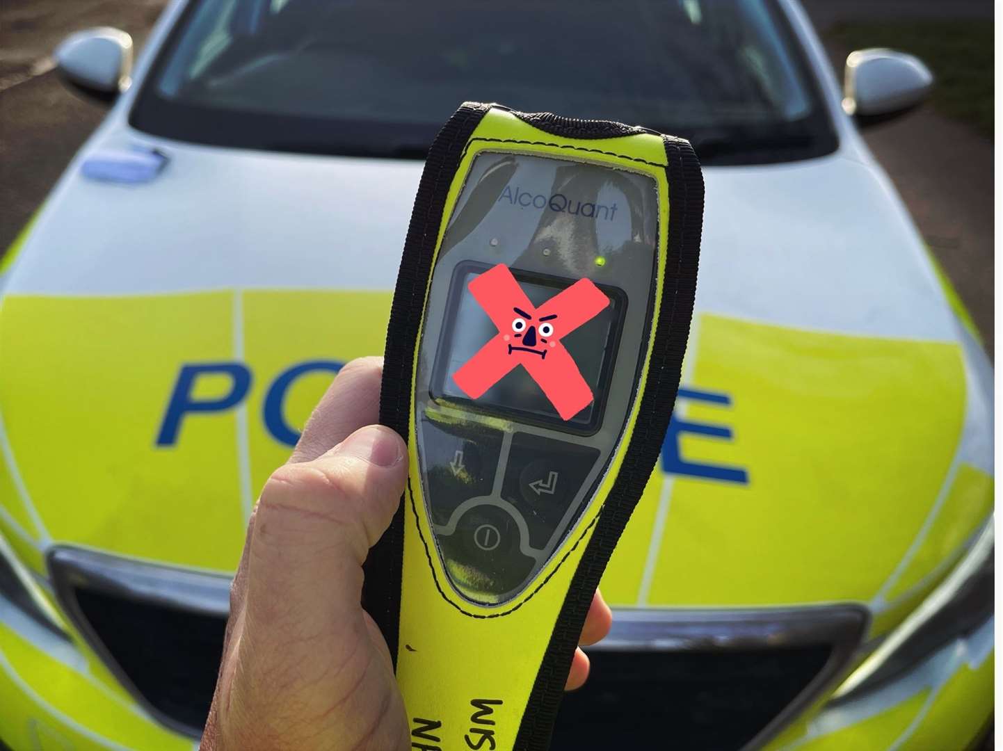 Many motorists gave readings greater than the legal drink-drive limit