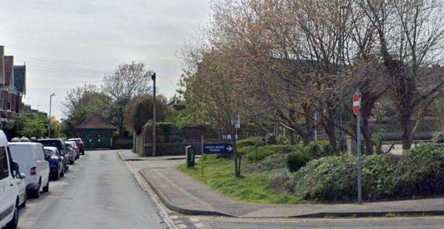 The assault took place in Cannon Road, Ramsgate. Picture: Google