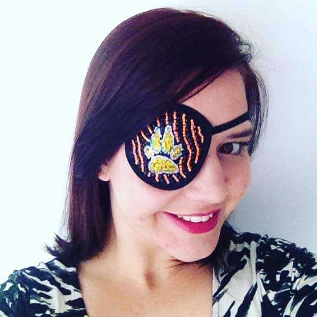 Toni Crews was first diagnosed with cancer of the tear gland in 2016 and launched her own eye patch business
