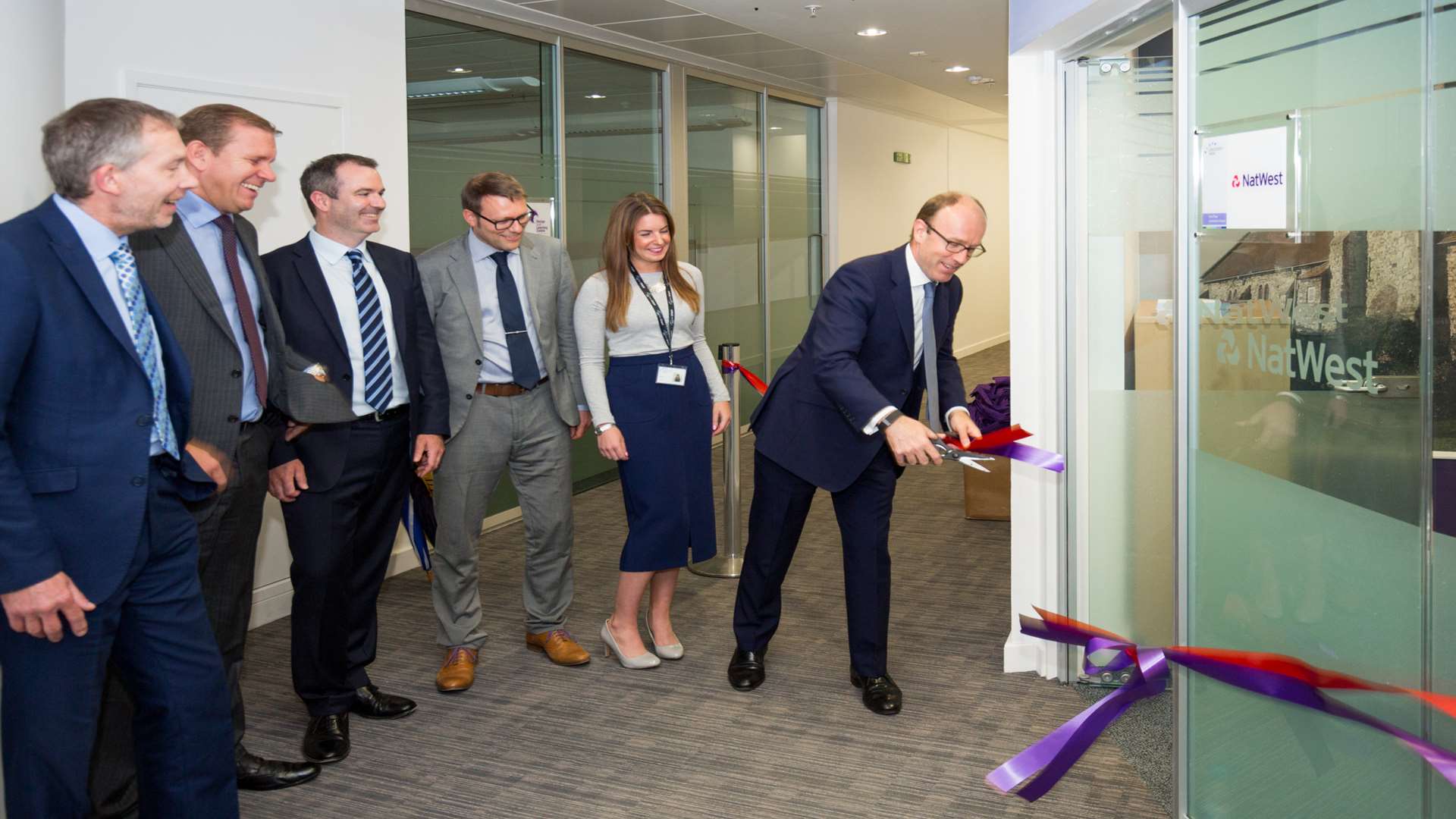 Natwest has become the first bank to open an office in Discovery Park, Sandwich