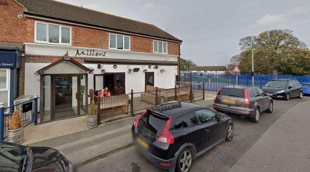 The incident happened outside a pub in Brewery Road, Sittingbourne. Photo credit: Google Maps