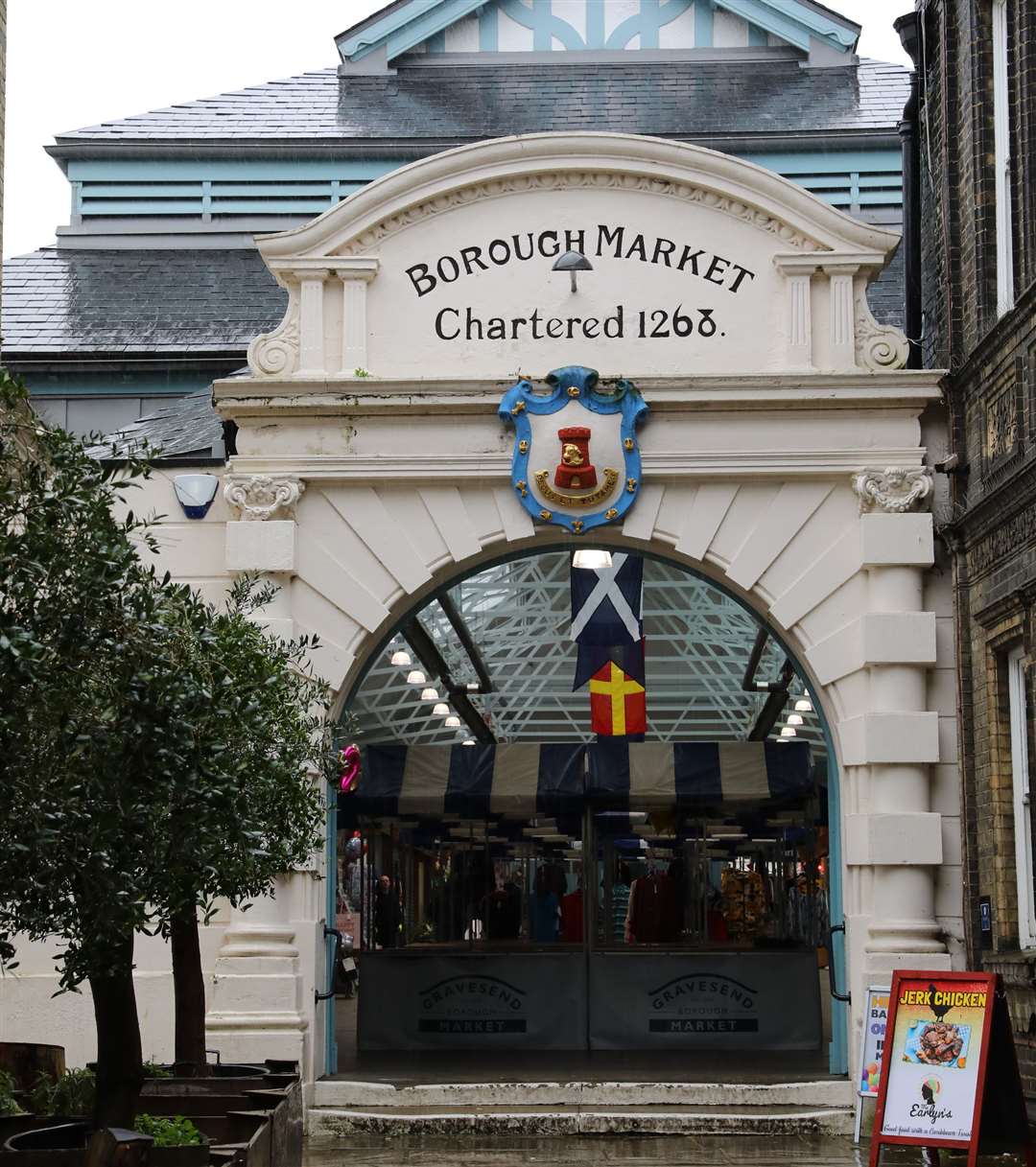 Gravesend Borough Market will reopen June 6, selling fruit, veg and cheeses Picture: Andy Jones