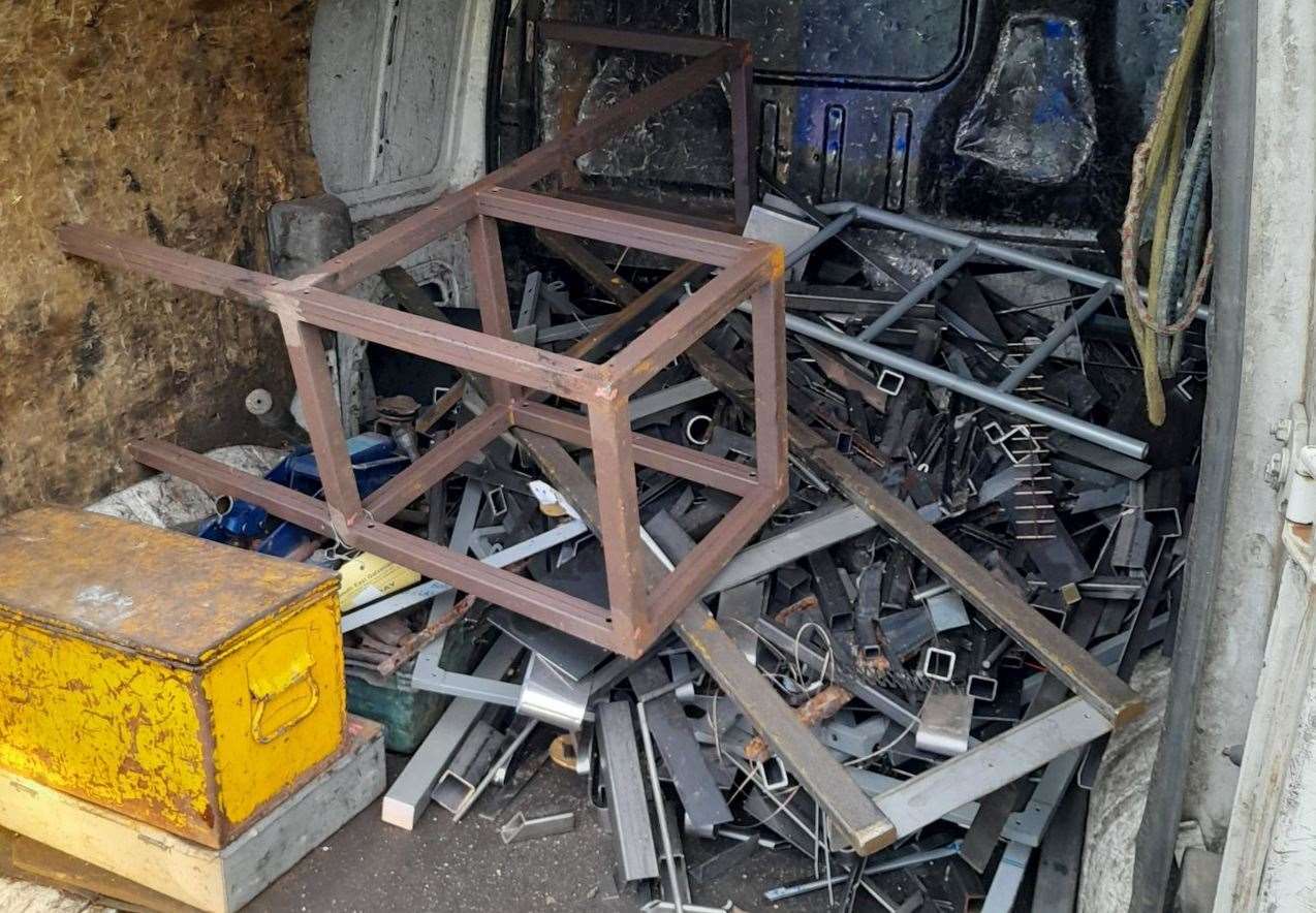 Jim Matthews, of Queensway in Sheerness, plead guilty to carrying scrap metal without a license. Picture: Swale Borough Council