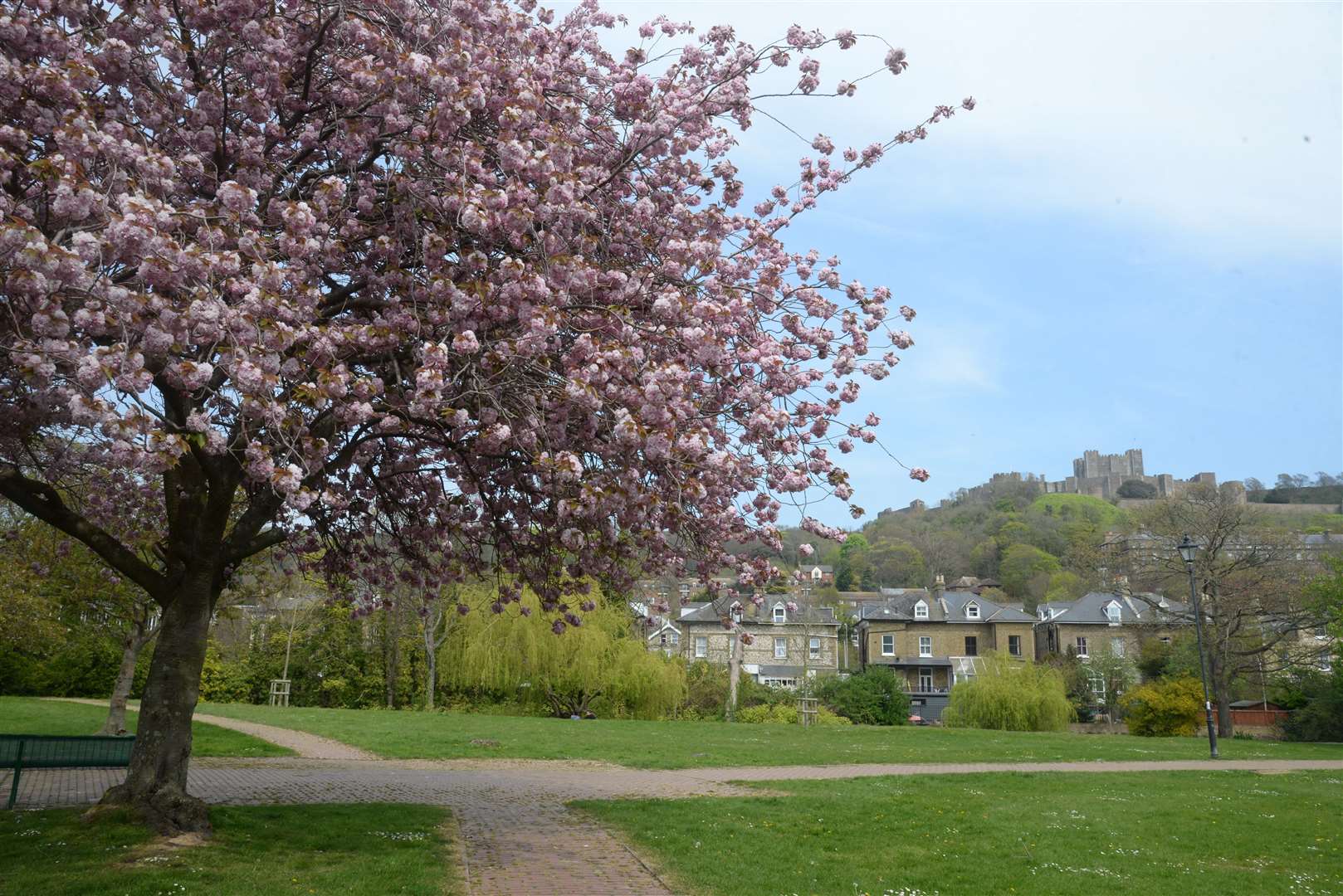 Pencester Gardens is located in Dover town centre. Picture: Chris Davey