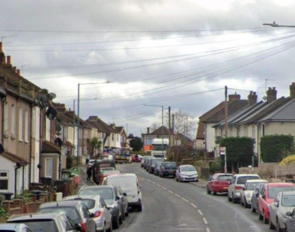 The crash is reported to have taken place on St Vincent's Road, Temple Hill. Photo: Google Images