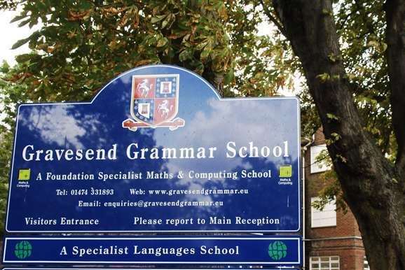 Gravesend Grammar School in Church Walk, Gravesend