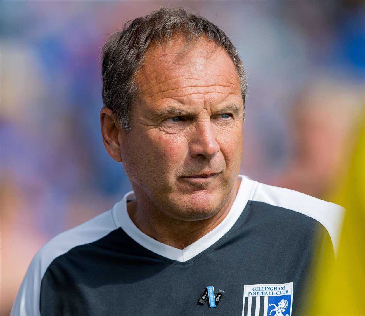 Gills boss Steve Lovell watches on during Saturday's win over Burton Picture: Ady Kerry