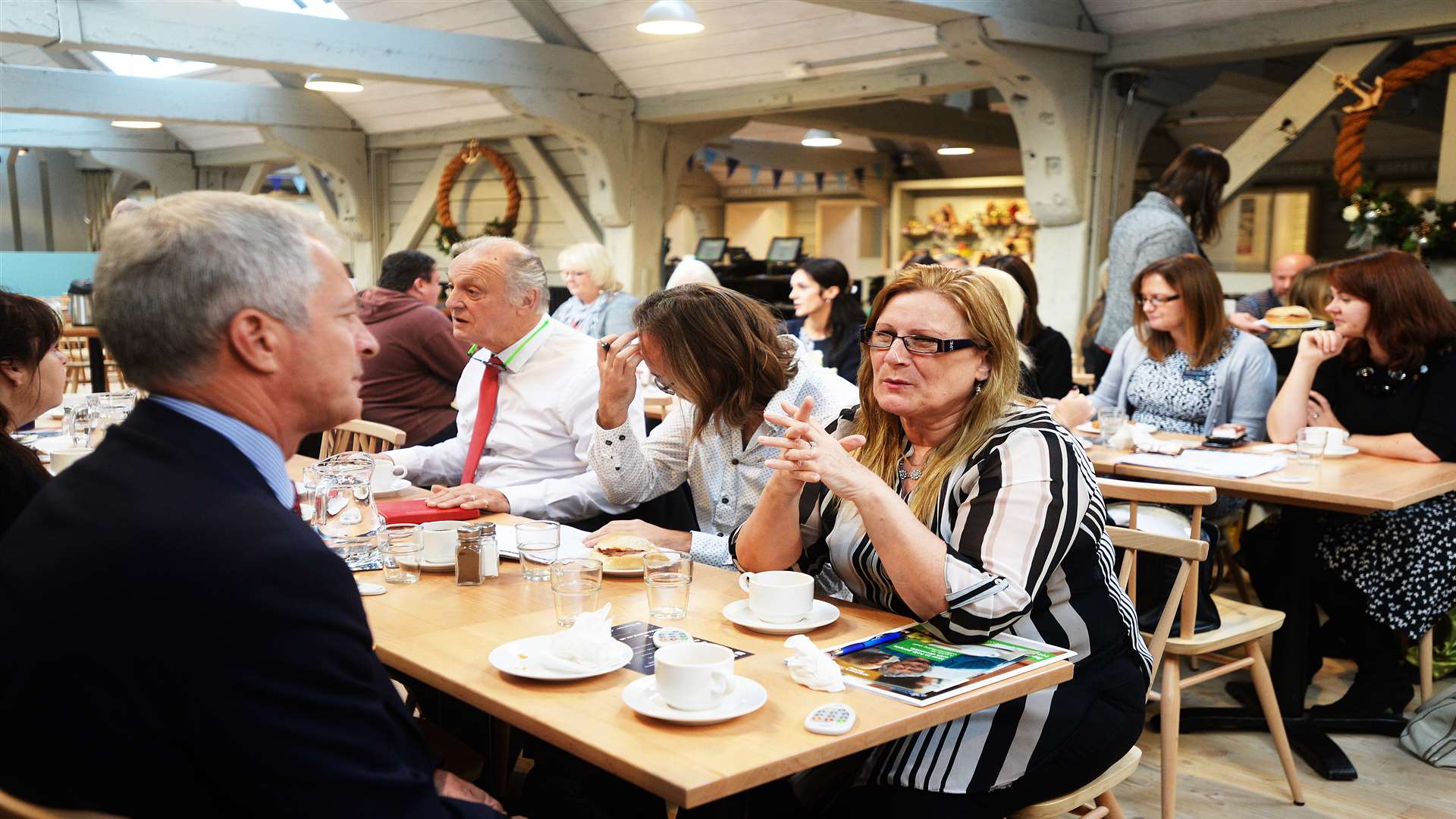 Medway Dementia Action Alliance organised a business breakfast meeting at Chatham Historic Dockard. Picture: Al Frank Monk Photography