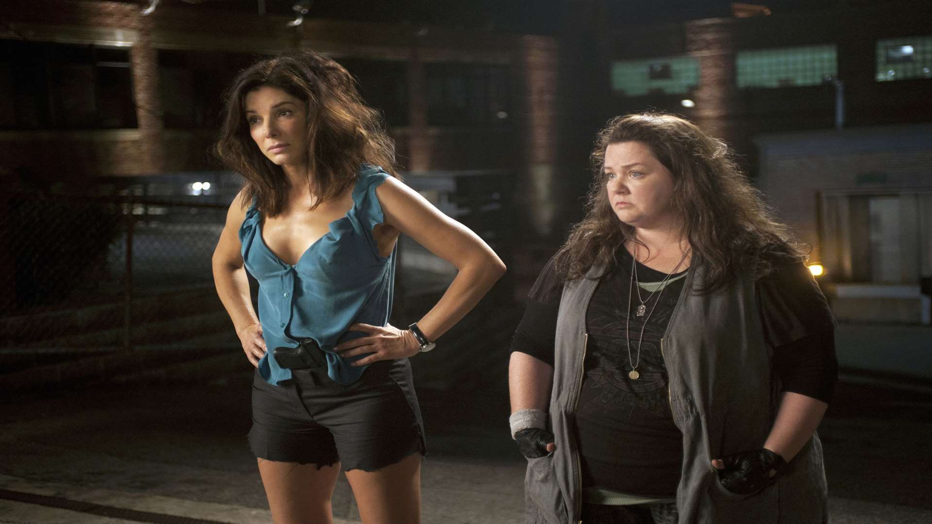 Sandra Bullock as Ashburn and Melissa McCarthy as Mullins in The Heat. Picture: PA Photo/Fox UK.