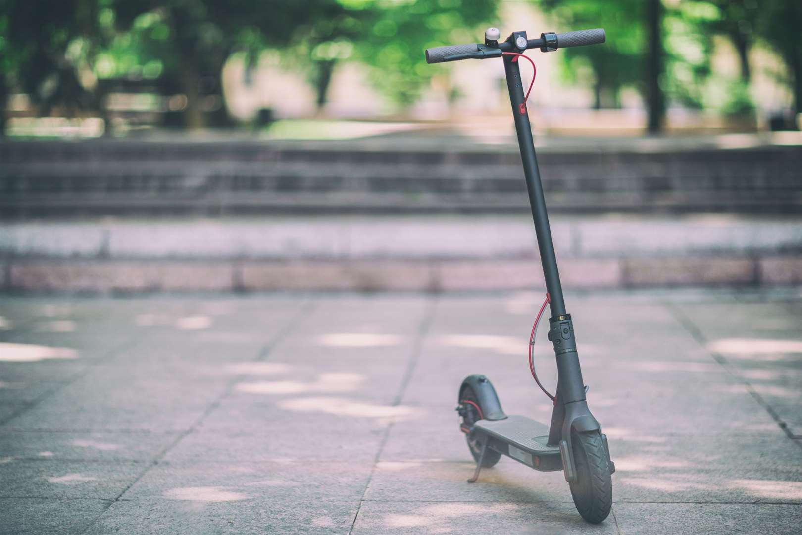 An electric scooter