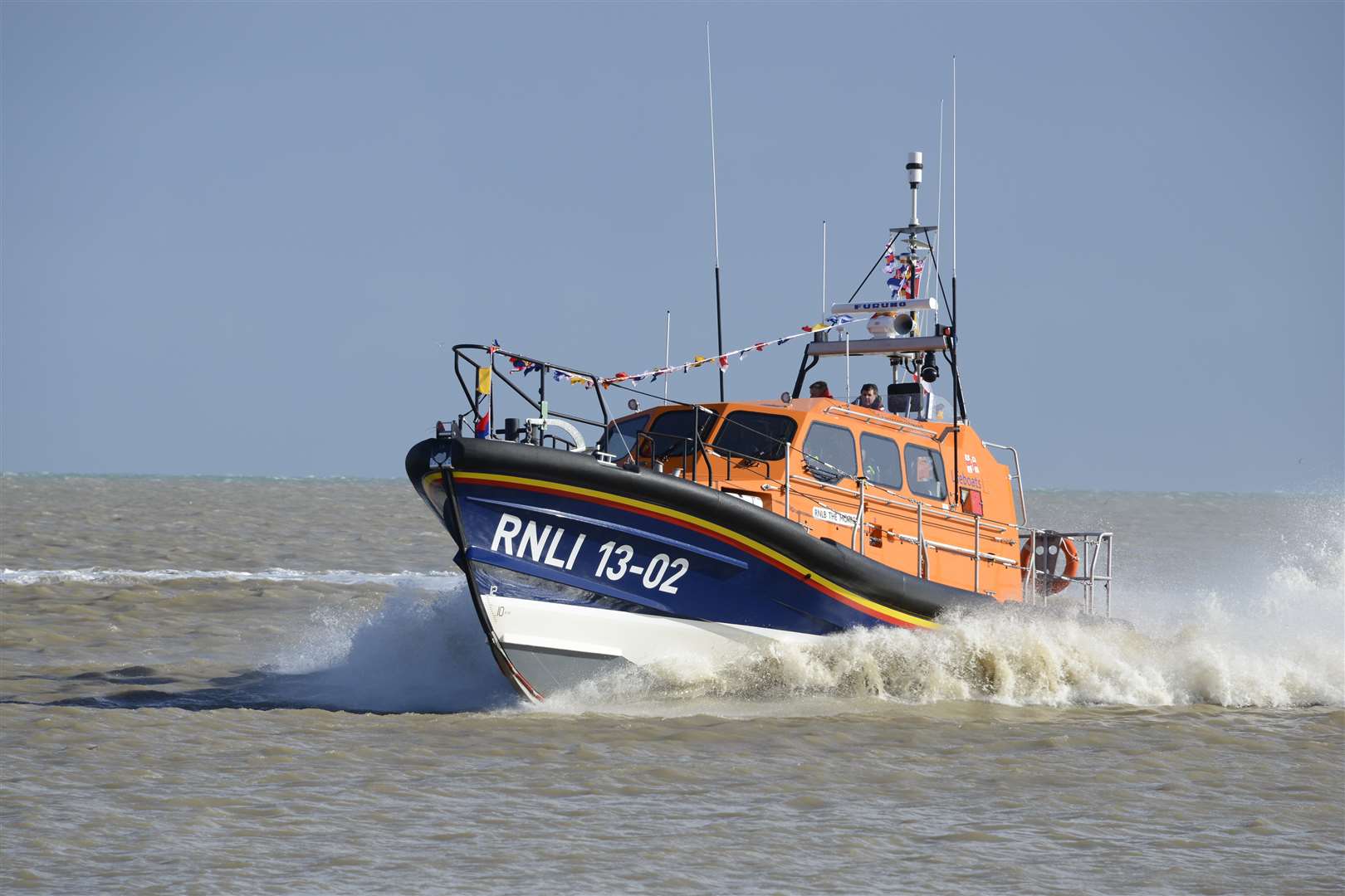 The Dungeness lifeboat The Morrell