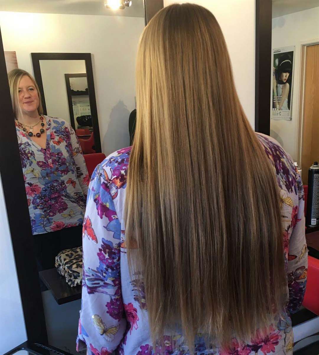 Wendy King will be cutting her long locks to raise money for Theo's Mission to Walk