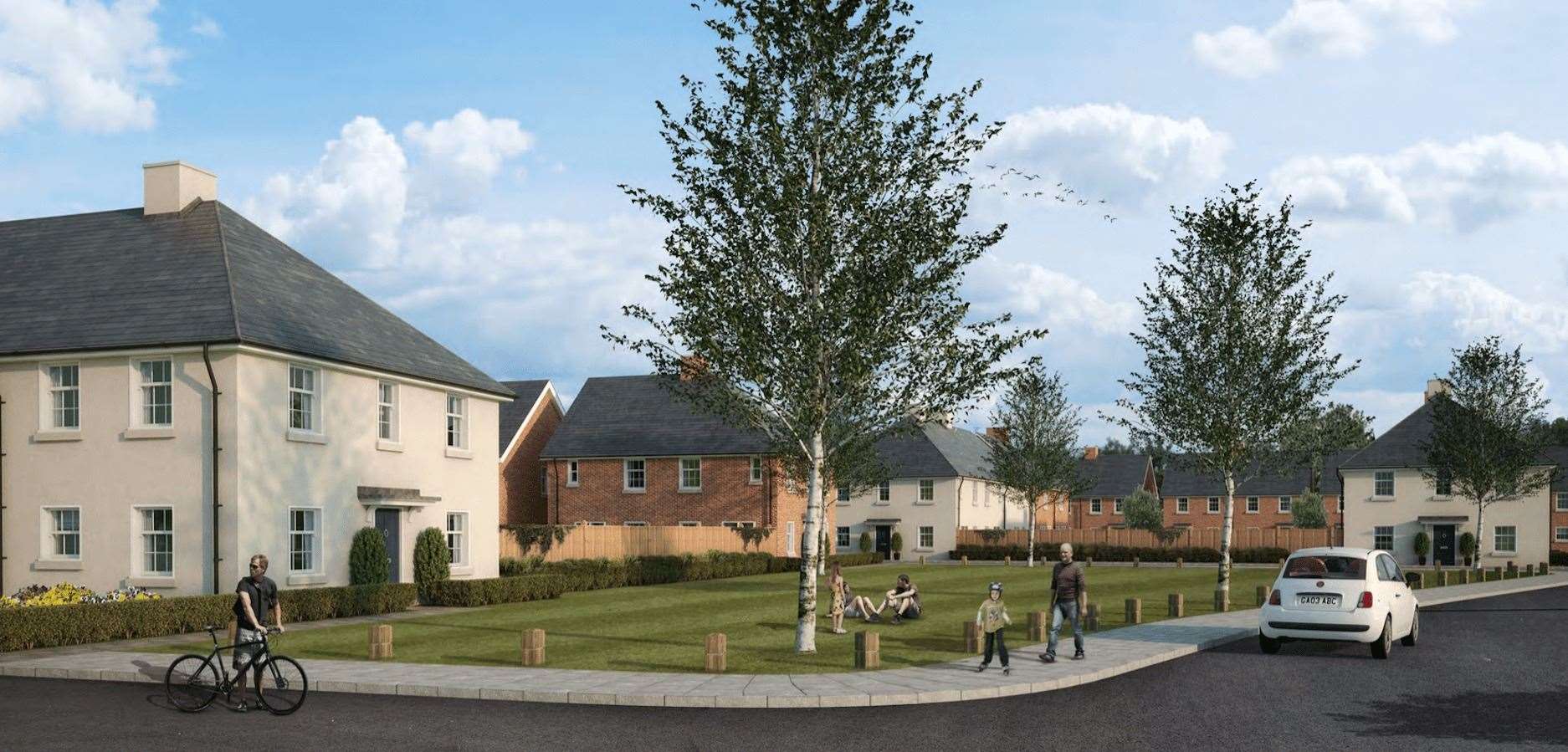 Pictures show Quinn Estates’ plans for new homes at Cottington Park near Deal