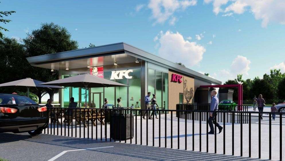 How the new Ashford KFC could look