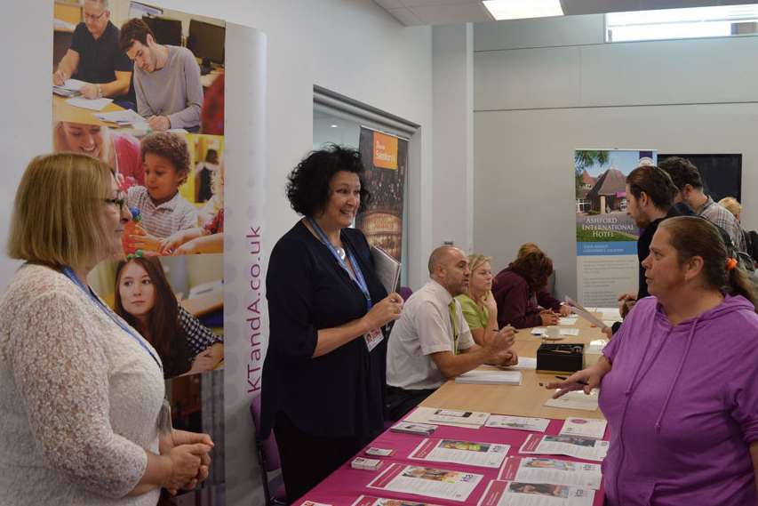 CXK runs jobs fairs for young people and adults