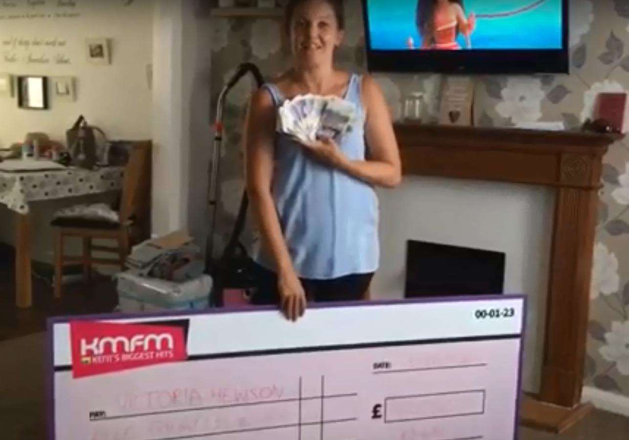 Victoria Hewson has become the latest Thousand Pound Friday winner