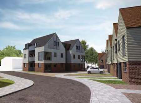 Here's how the homes in Military Road are supposed to look. Picture: OSG Architecture