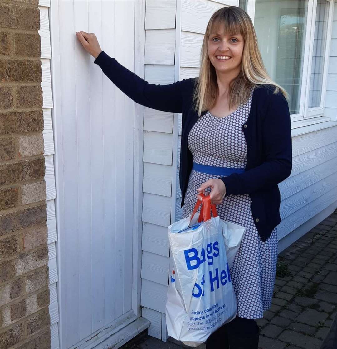 Jo has been helping provide food shopping to those who are unable to leave their homes
