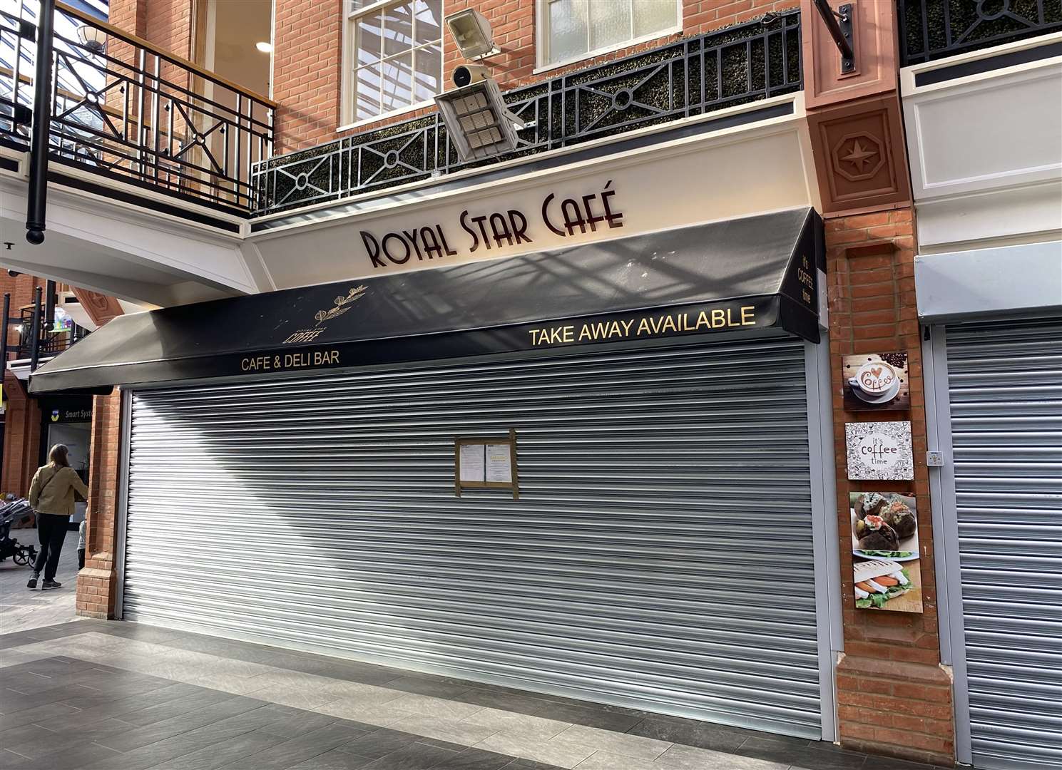 The Royal Star Cafe has closed