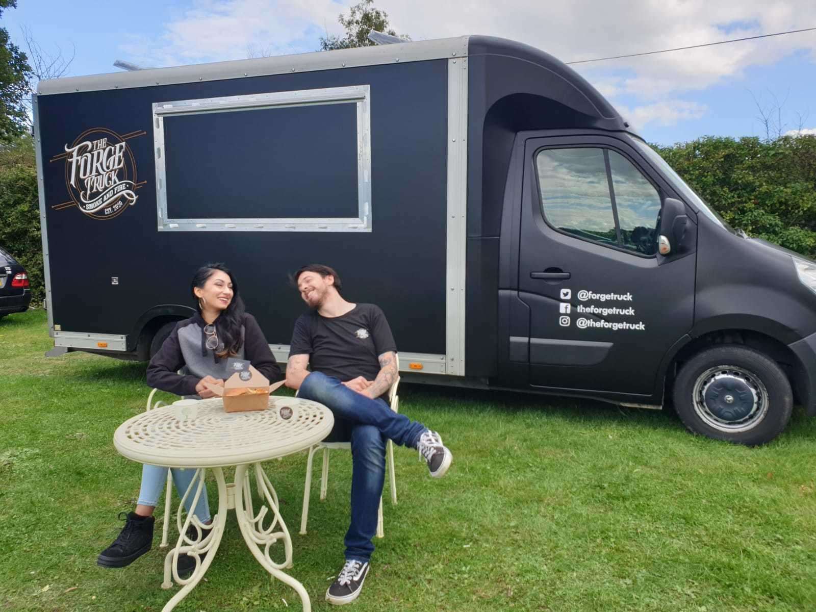 The Forge Truck: Arran Smith and Farah Ginai