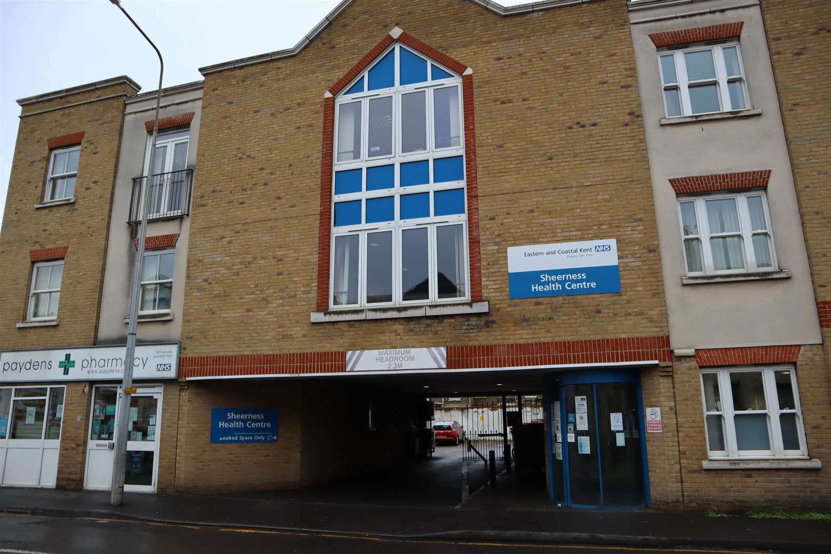 Sheerness Health Centre in Sheerness High Street where Dr Chandran was based