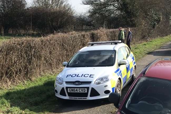 Police were called to Hole Park Rolvenden