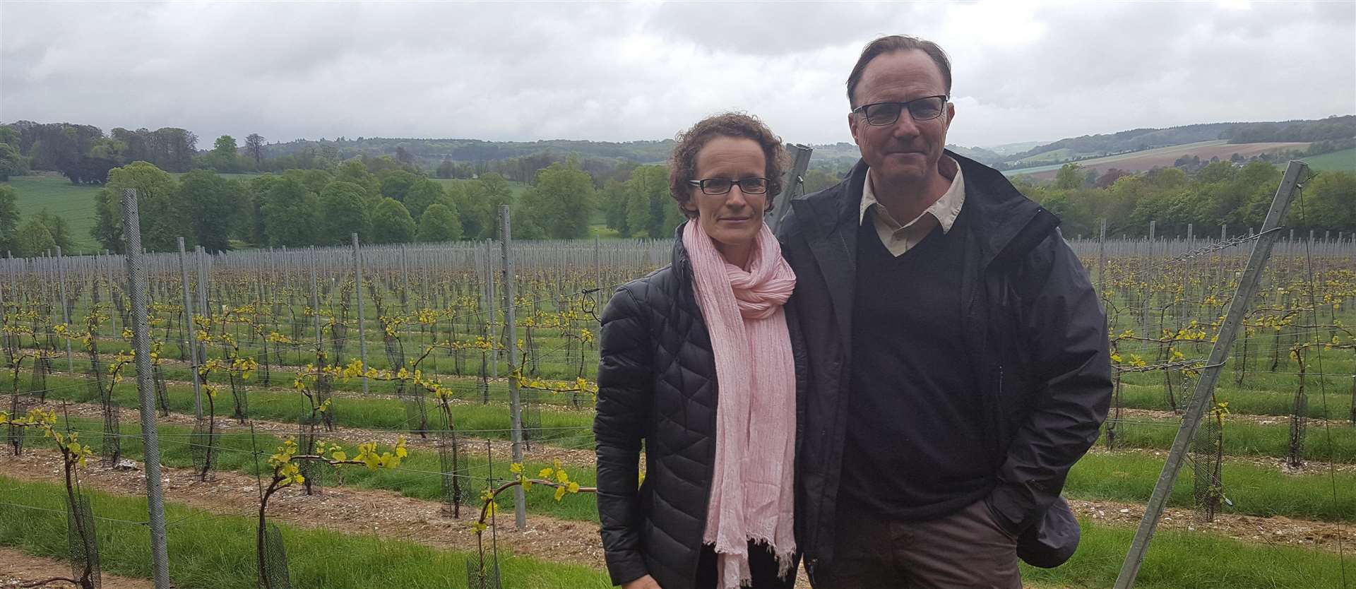 Simpsons Wine Estate owners Charles and Ruth Simpson