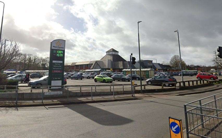 The Morrisons branch in Sutton Road, Maidstone, has had an upgrade. Picture: Google