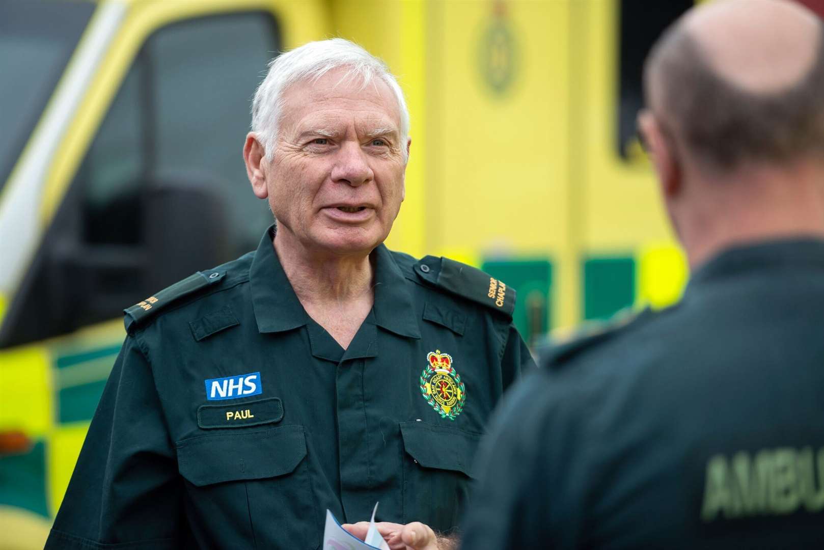 Senior chaplain Paul Fermor has been recognised for his long service Picture: SECamb