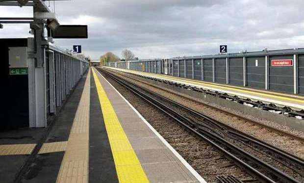 The new Thanet Parkway station