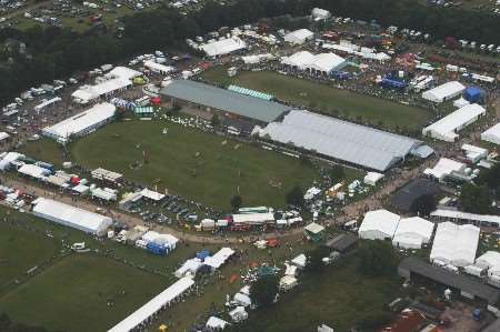 MAny annual events are held at the County Showground in Detling