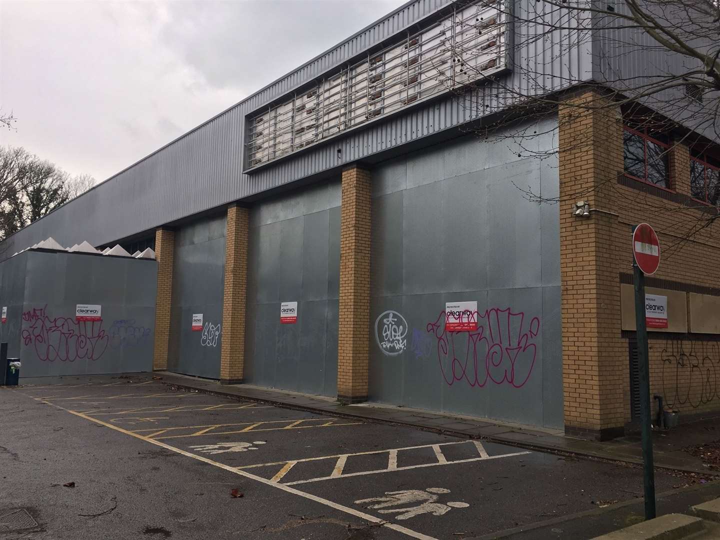 The old Homebase store is currently disused