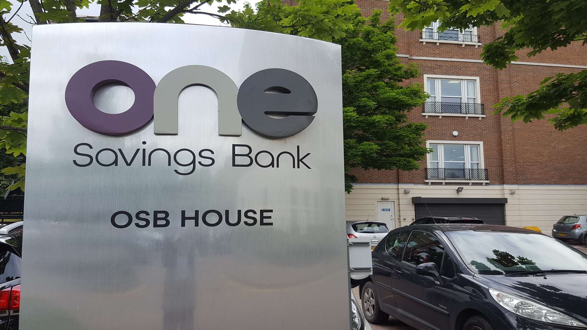 OneSavings Bank's headquarters in Chatham Maritime