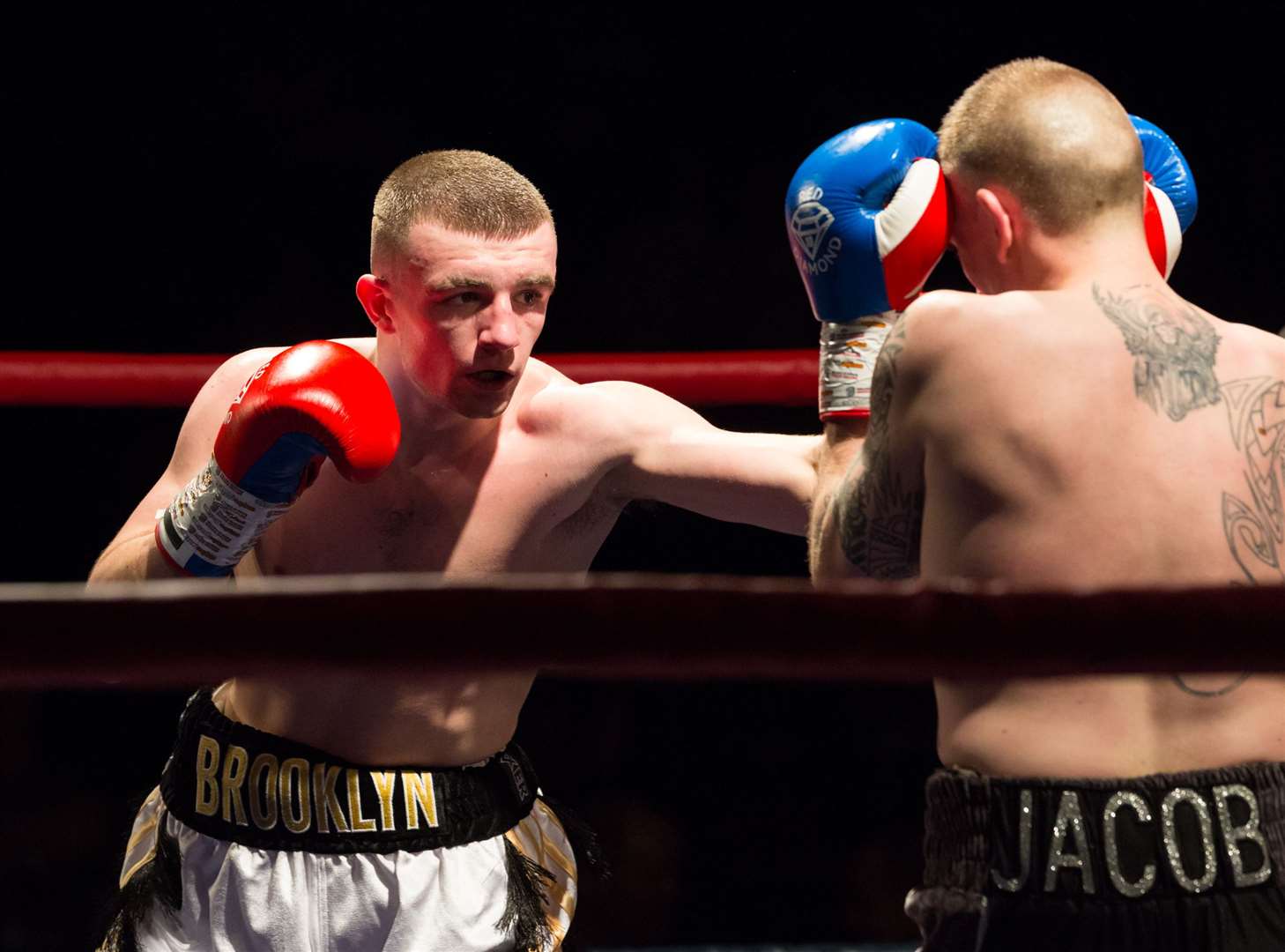 Rainham boxer Brooklyn Tilley hoping for his big break on Saturday in the BOXXER series Picture: Countrywide Photographic