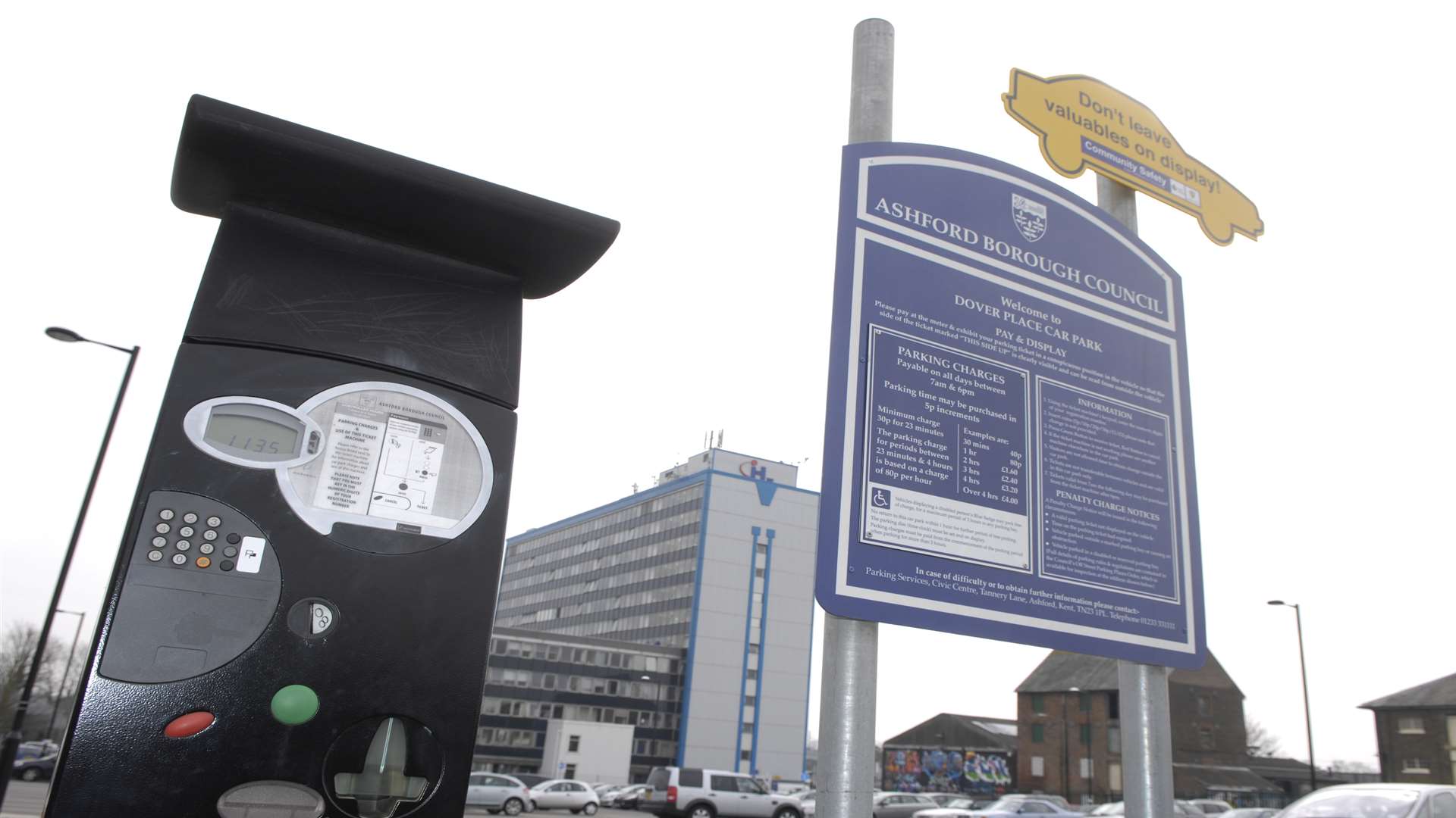 Car parks in Ashford could soon be ticketless
