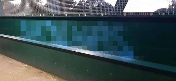 Racist Graffiti And Swastika Sprayed On Blacksole Bridge In Herne Bay