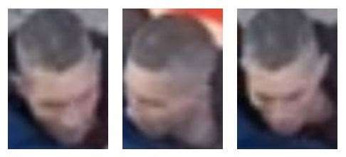 Detectives investigating a reported assault in Margate have issued CCTV images of a man who may have important information. Picture: Kent Police