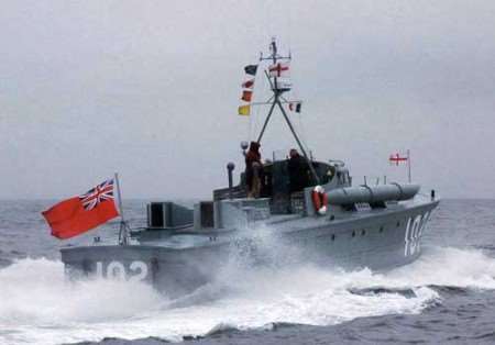 The Motor Torpedo Boat, MTB 102, will dock in Dover Marina at around 11am on Monday