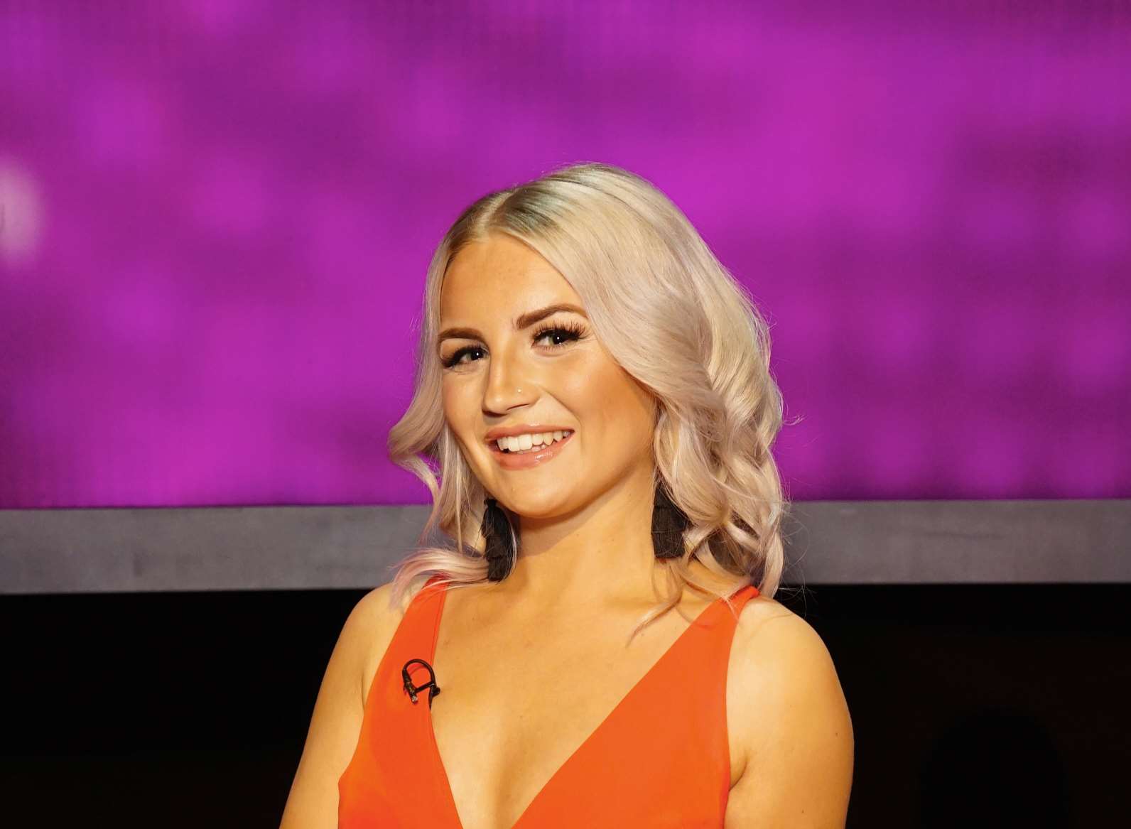 Roxy appeared on Take Me Out's 10th series (Picture: Thames/ Fremantle)