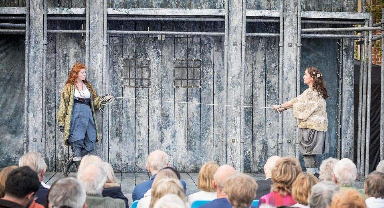 Shakespeare's Globe will be at Chilham Castle