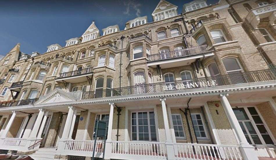 Heritage Lab is hoping to reopen the former Granville Hotel in Ramsgate, Thanet, as an arts centre. Picture: Google Street View
