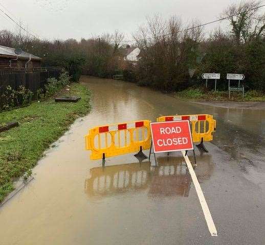 Flood alerts have been issued across Kent as wet and windy weather batters the county. Stock image by Kevin Clark