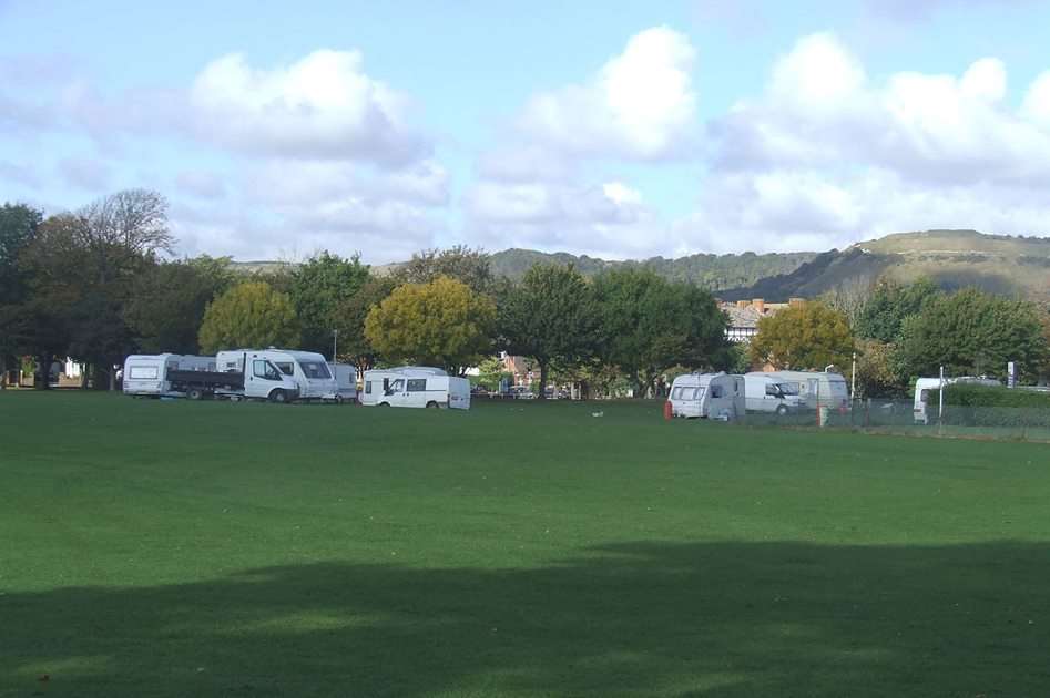 Travellers have arrived in Folkestone