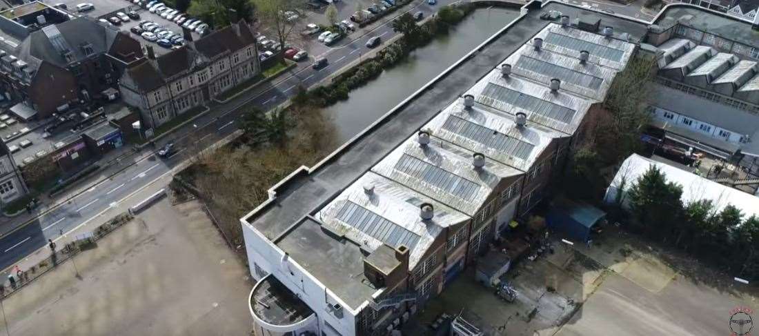 Len House from above