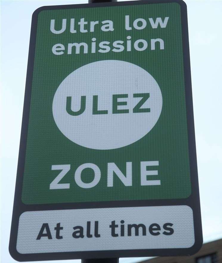 A consultation took place this summer on plans to expand ULEZ to the border with Kent next year. Photo: PA
