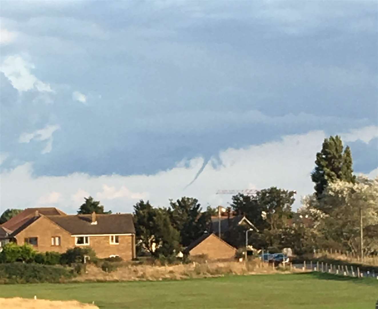 The funnel cloud was spotted in Deal (3804194)