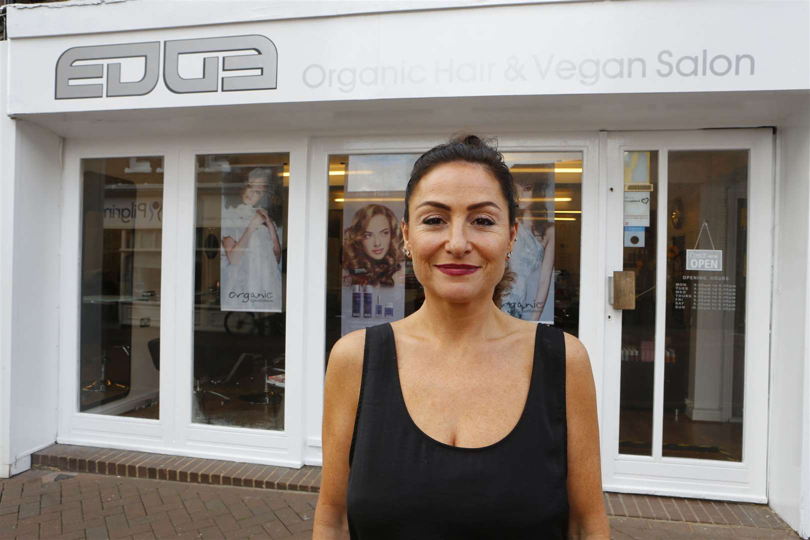 Janet Maria Clare has opened a vegan salon in Ashford town centre. Picture: Andy Jones