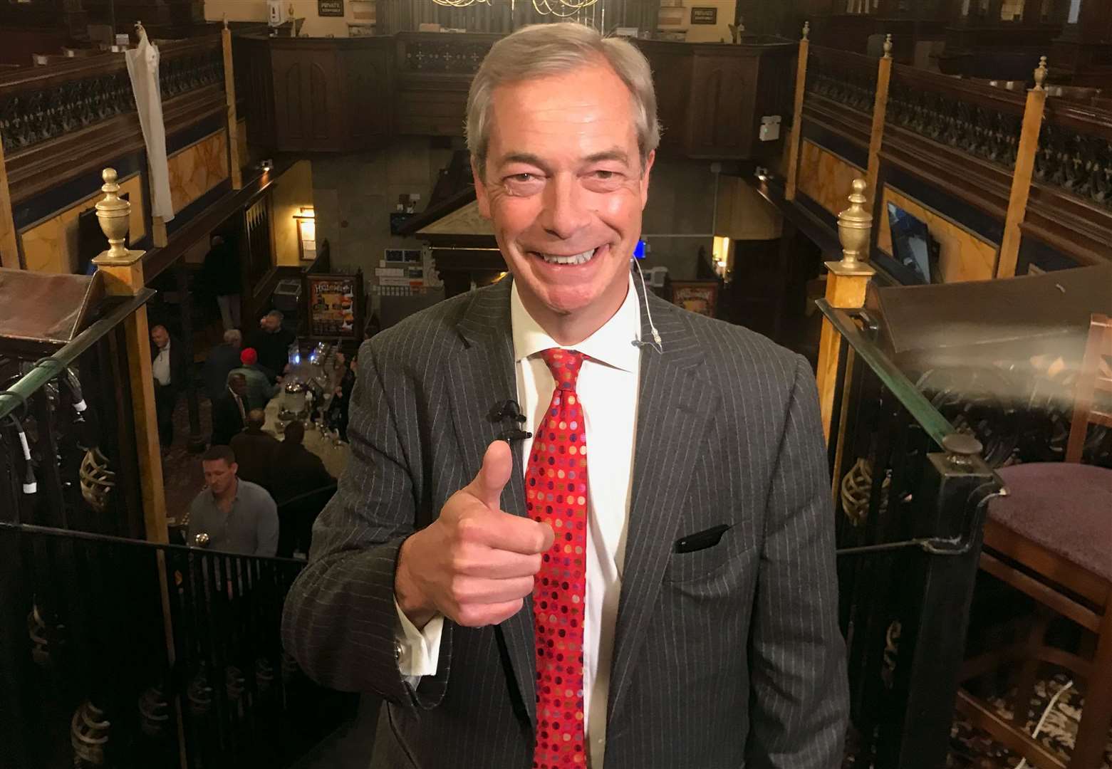 Nigel Farage believes Howard Cox is a perfect candidate for London Mayor