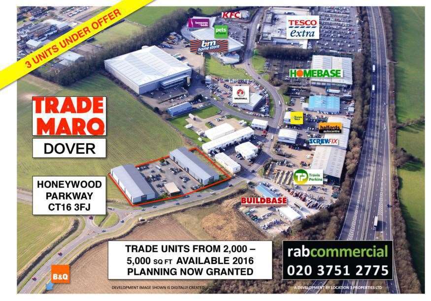 Trade Marq business park set for Whitfield