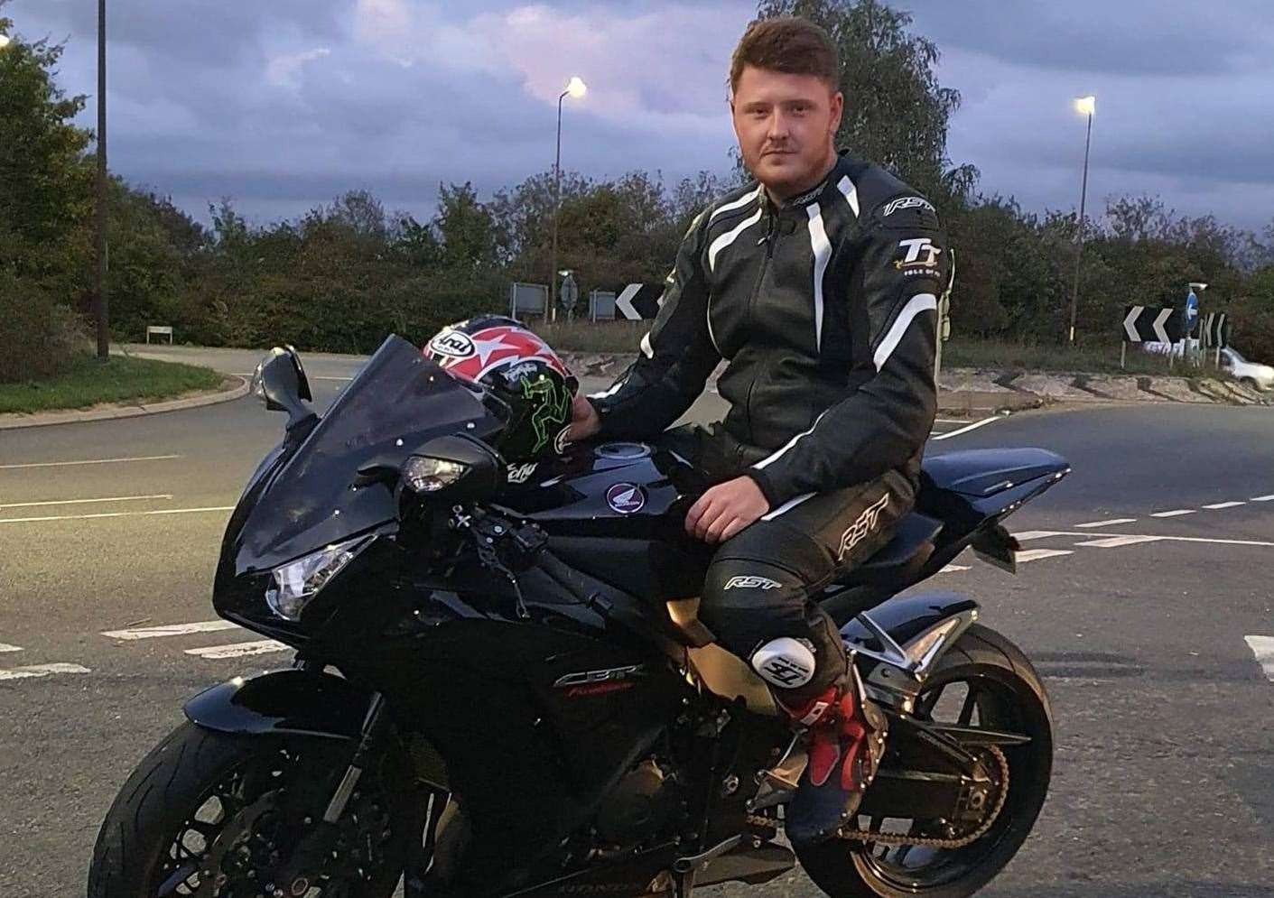 Ryan Rudden was killed after a fatal crash in Swale Way, Sittingbourne. Picture: Family